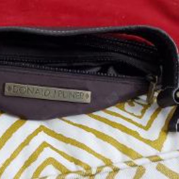 Donald J Pliner Red Suede Purse - Picture 4 of 7